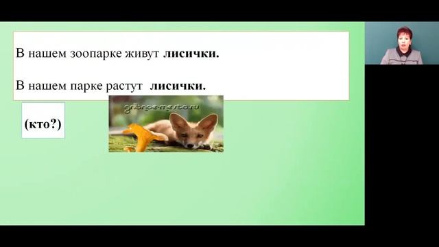 Русский язык 2 класс 24 неделя. Одушевленные и неодушевленные имена существительные смотреть онлайн