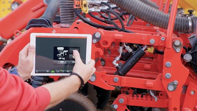 Väderstad Tempo | Настройка междурядья | Инструкция быстрого запуска смотреть онлайн