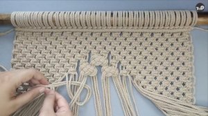 DIY Macrame Cushion Cover | Macrame Pillow Cover Josephine Knot | Macrame Tutorial