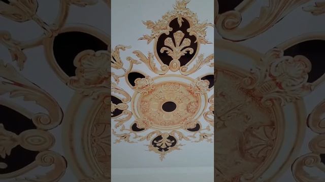 Рисунки на натяжном потолке. смотреть онлайн