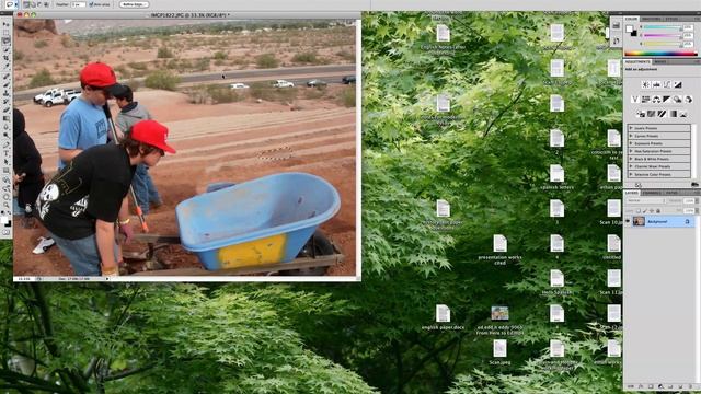 Photoshop CS5 Content-Aware Fill Review смотреть онлайн