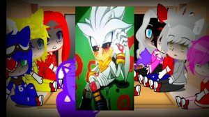 Реакция друзей  соника на....                 Sonic characters react to....  ???/3