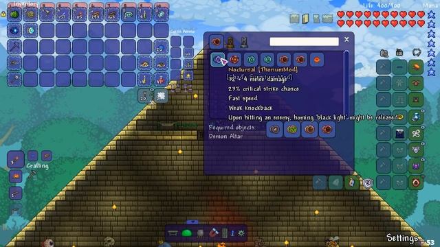 THE NIGHT'S EDGE YOYO! - Modded Terraria 1.3.5 - Ep.8 смотреть онлайн