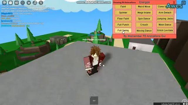 Roblox Fe Animation Script | Energize Gui | Türkçe смотреть онлайн