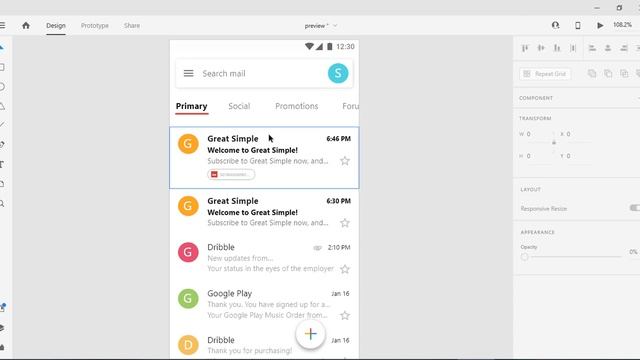 Gmail Swipe Using React Native PangestureHandler | Reanimated Animation смотреть онлайн