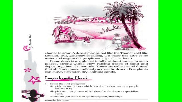 The Desert | Explanation | Class 7 English | 2020 ,PART 1 смотреть онлайн