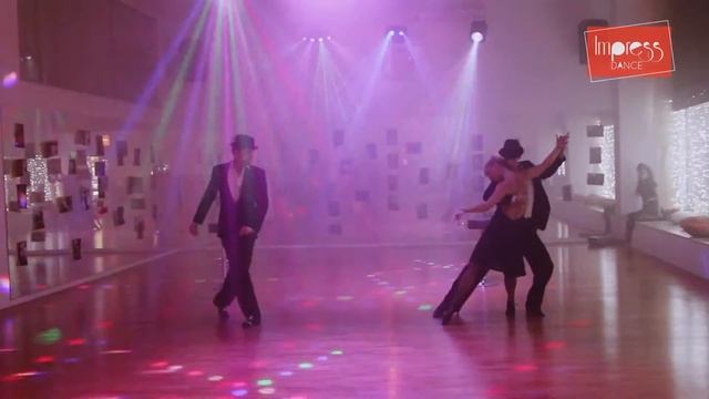 ImpressDance: Total Black 2014 - Argentine Tango Trio (Halloween Dance Show) смотреть онлайн