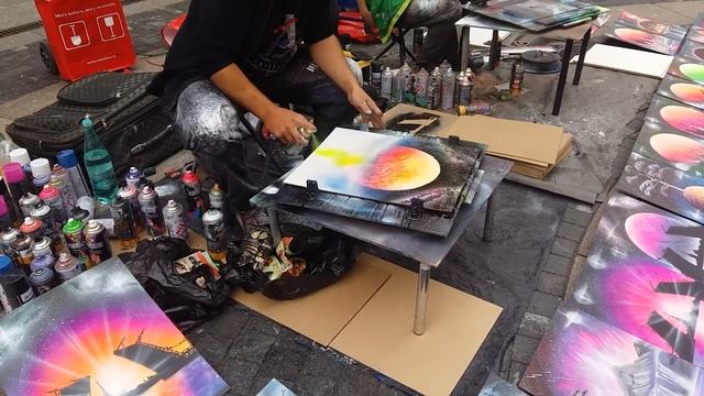 Питер, уличные художники. смотреть онлайн