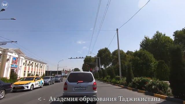Душанбе, Дом печати - Садбарг - Аэропорт смотреть онлайн