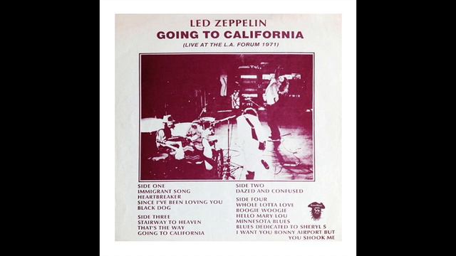 LED ZEPPELIN / "Going to California" * live L.A.Forum 1971- ONE - смотреть онлайн