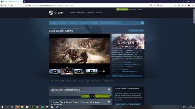 Black Desert Online Gratis en Steam смотреть онлайн