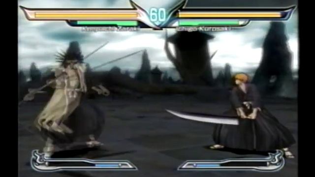 Bleach: Shattered Blade (Wii) - Ichigo vs. Kenpachi смотреть онлайн