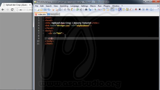 Upload dan Crop dengan PHP dan jQuery, 1, Tutorial Pengantar dan Persiapan, jQuery Tutorial смотреть онлайн