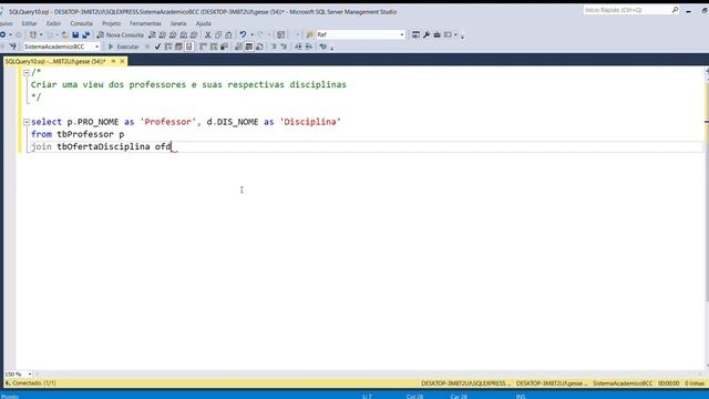 SQL Tutorial: Criando uma View dos Professores e Suas Disciplinas | Aprenda com Exemplos смотреть онлайн