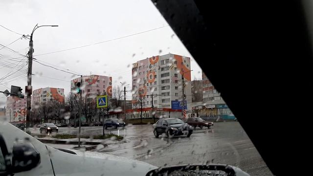 Киров Прокатимся по городу Улица Тимирязева, Комсомольская площадь, Октябрьский проспект смотреть онлайн