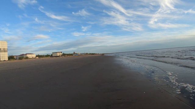 GoPro HERO 7 Black (4K) Прогулка по берегу белого моря