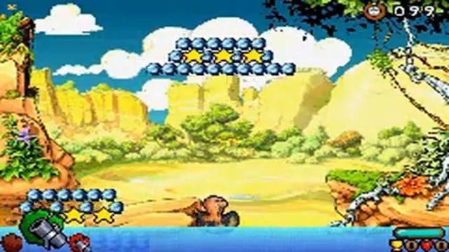 Worms Blast Sur GameBoy Advance