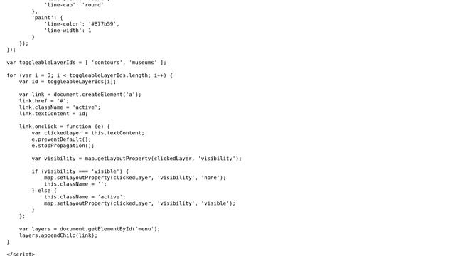 GIS: Toggling multiple layers with one click? Mapbox GL JS смотреть онлайн