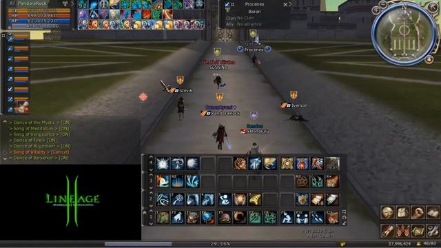 L2 LATINO Territory War GAMEPLAY LINEAGE 2 PVP MASIVO 🎯 смотреть онлайн