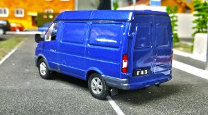 Моделька ГАЗЕЛЬ СОБОЛЬ масштаб 1/43. Про машинки.