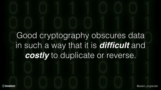 DPC2018: Cryptography For Beginners - Adam Englander смотреть онлайн