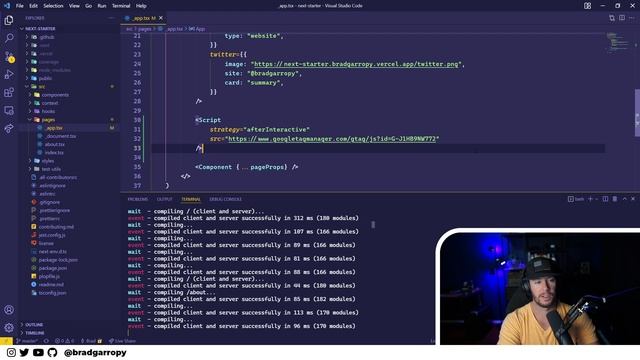? google analytics with next.js смотреть онлайн