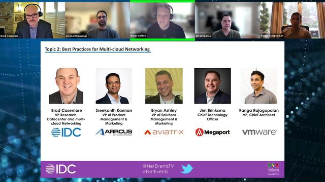 NetEvents International Media Round-Table: Multi-Cloud & Cloud Native Networking смотреть онлайн