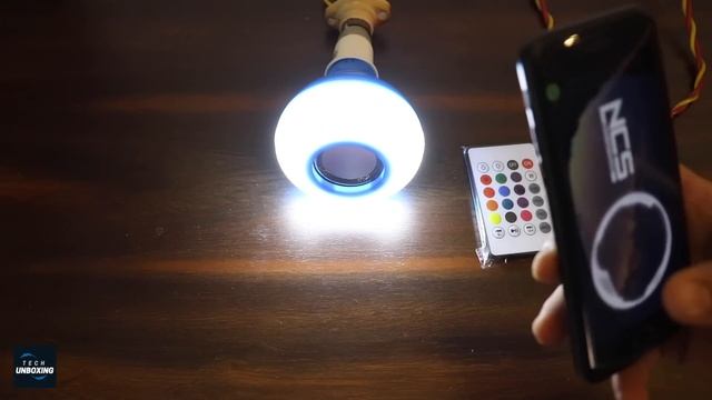 LED Bulb With Bluetooth Speaker | Unboxing & Review | Tech Unboxing ? смотреть онлайн