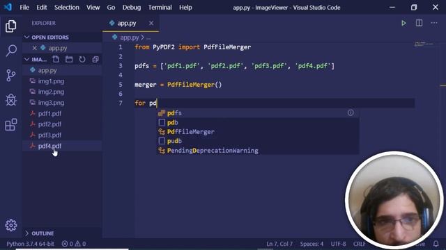 How to Merge PDF Files in Python Using PyPDF2 Library смотреть онлайн