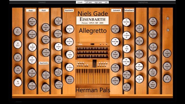 Niels Gade Allegretto (Hauptwerk Friesach) смотреть онлайн