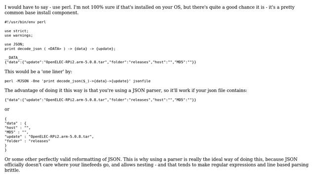 How can I filter out a specific part of a JSON response in ash shell? (6 Solutions!!) смотреть онлайн