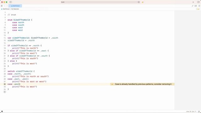 Курс разработки iOS приложений. Урок #10.4 Swift: Оператор Switch + Enum смотреть онлайн