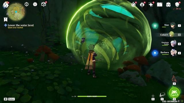 Sumeru Drain water / Lower the water level Genshin Impact All 6/6 смотреть онлайн