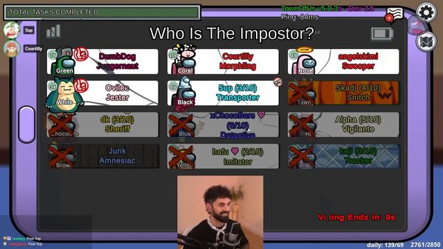The "QUICKEST IMPOSTOR WIN" of 2023! 😉 | Among Us (Morning Lobby) смотреть онлайн