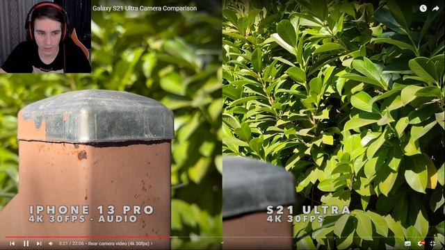 СРАВНЕНИЕ ТОПОВЫХ КАМЕР iPhone 13 Pro vs Samsung Galaxy S21 Ultra | ПОЛНЫЙ РАЗБОР СНИМКОВ !!! смотреть онлайн