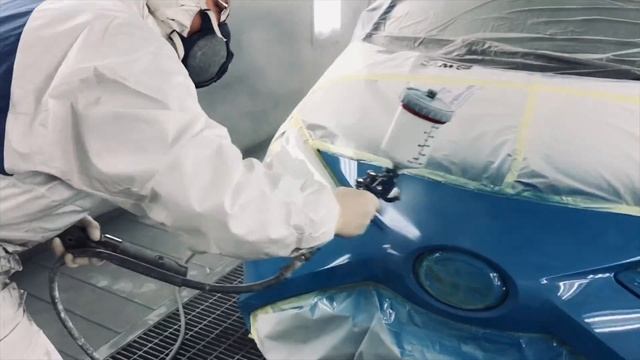 Покраска бампера (часть 2). Кузовная мастерская и школа авторемонта Profi Vladi Cars смотреть онлайн