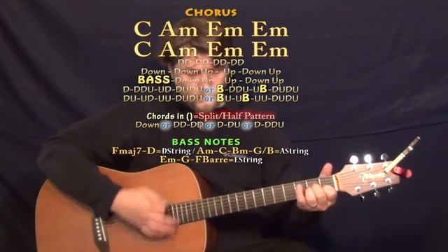 Emperor's New Clothes (PANIC! At the Disco) Guitar Lesson Chord Chart - Standard Tuning смотреть онлайн