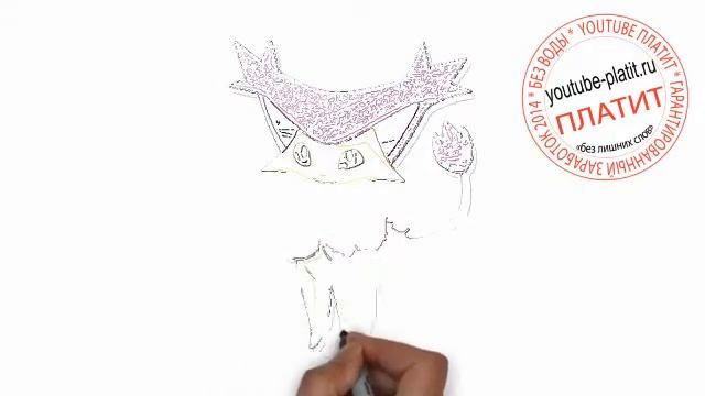 Нарисованные коты и кошки Как нарисовать кошку покемона карандашом за 28 секунд смотреть онлайн