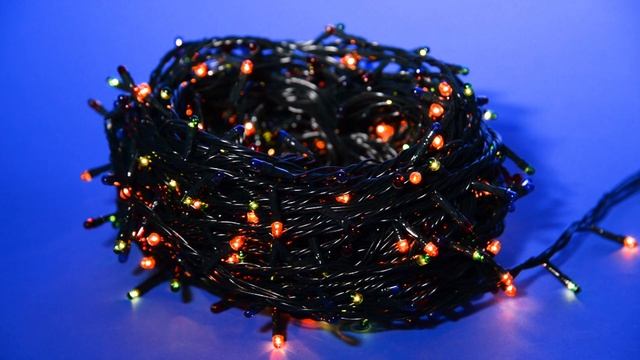 Новогодняя гирлянда Uniel UDL-S0500-100-DGA MULTI IP20 MINI режим свечения смотреть онлайн