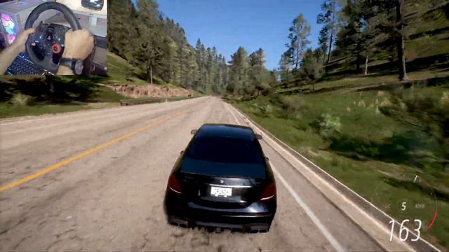 BRABUS 800 Mercedes-AMG E63 S - Forza horizon 5 | Logitech g29 Gameplay смотреть онлайн