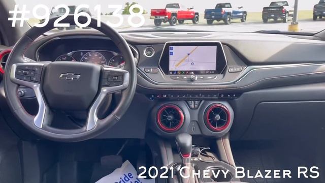#926138 2021 Chevy Blazer RS смотреть онлайн