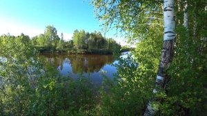 Путешествие на велосипеде с ночёвкой у реки.
