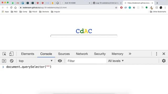 3.1 #document object modal & #DOM #traversal using #querySelector смотреть онлайн