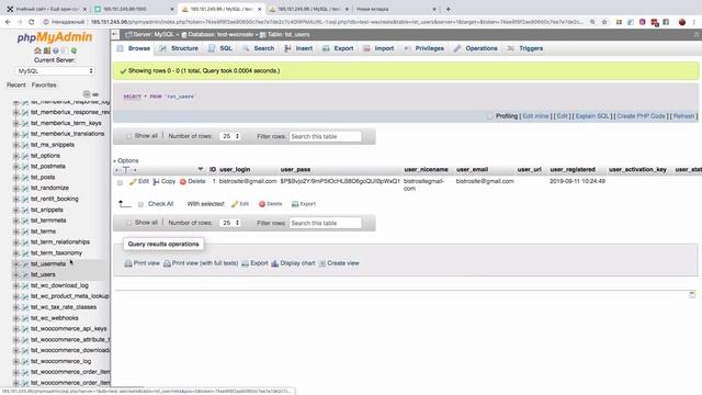 Как восстановить логин и пароль сайта на WordPress? смотреть онлайн