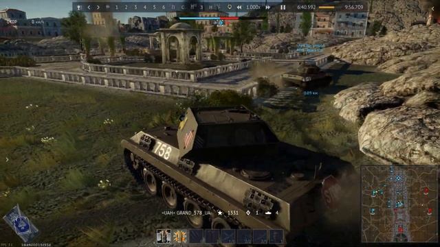 ⚡️ Выживший 2, Panther Ersatz M10, карта Италия, Мастер диверсий, GRAND_578_UA, War Thunder, Обзор смотреть онлайн