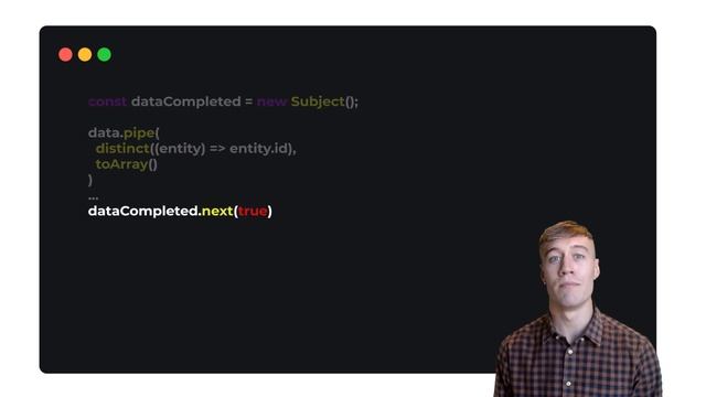 RxJS distinct() - Filter Out Repeat Data смотреть онлайн