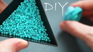 Еще один способ сделать кольцо из бисера в технике ндебеле