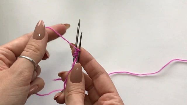 Набор петель на дополнительную нить / Как набрать петли с открытым краем смотреть онлайн