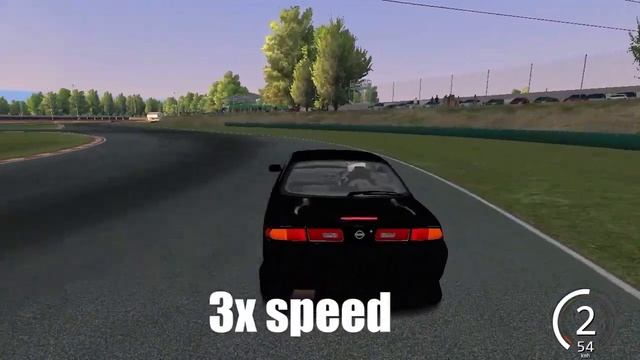 Assetto corsa - Learning to drift with a 900degree steering wheel смотреть онлайн