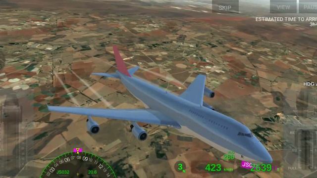 Airline Commander || Boeing 747 || Johannesburg To Nairobi || Full Flight